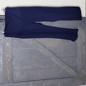 Navy Med Couture Medium Maternity Scrub Pant